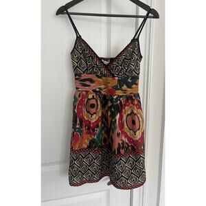American Rag boho babydoll style mini dress sz. XS